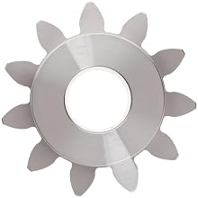 Boston Gear Spur Gear, 14.5 Pressure Angle, Steel, Inch, 4 Pitch
