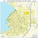 Street & Road Map of Beaver Dam, Wisconsin WI - Printed poster size wall atlas of your home town