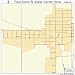 Huge Street & Road Map of Mulberry, Kansas KS - Printed poster size wall atlas of your home town