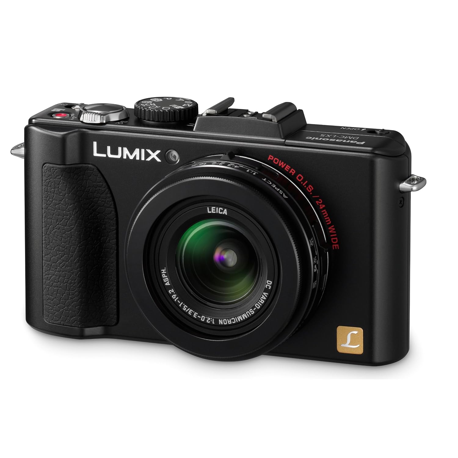Black Camera Digital Panasonic PMC-LX5