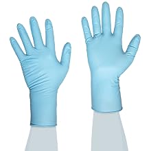 Ammex GlovePlus HD Exam Grade Heavy Duty Nitrile Glove, Powder Free, 12" Length, 4 mils Thick