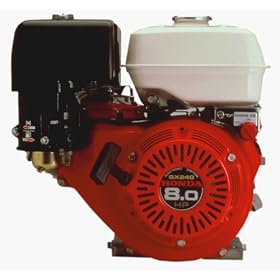 Honda GX240K1QXC  8 Horsepower Gas Powered Engine with Cyclone Filter
