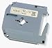 Brother Tape Cartridge 0.5IN Wide, Non-laminated Black on Gold (M831)