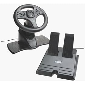 InterAct V3FX Racing Wheel Nintendo 64 N64