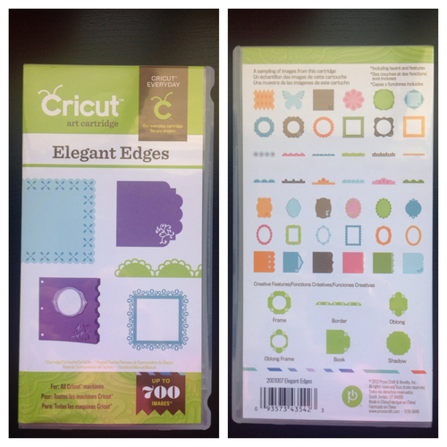 Cricut 2001007 Elegant Edges Cartridge
