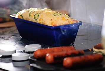 Царевично хлебче със зеленчуци Съд за хляб/ терин