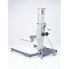 Genie Super Lift Advantage, SLA- 5, Straddle Base, 1000 lbs Load Capacity, Lift Height 6' 7" from Ground Level, Load & Transport with Single User