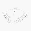 Weddingstar 8946 Bell Shaped Favor Card with Poem