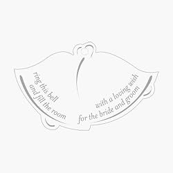 Weddingstar 8946 Bell Shaped Favor Card with Poem