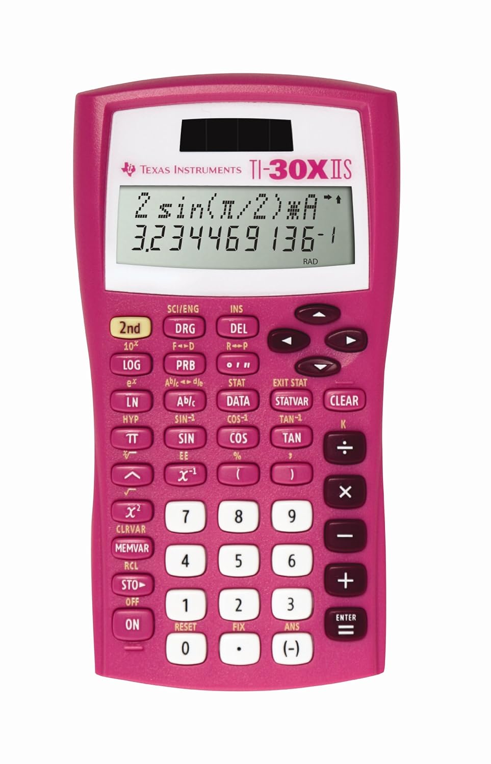 texas-instruments-ti-30x-iis-2-line-scientific-calculator-pink-brand