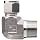 Parker A-Lok 12MSEL12N-316 316 Stainless Steel Compression Tube Fitting, 90 Degree Elbow, Tube OD x NPT Male