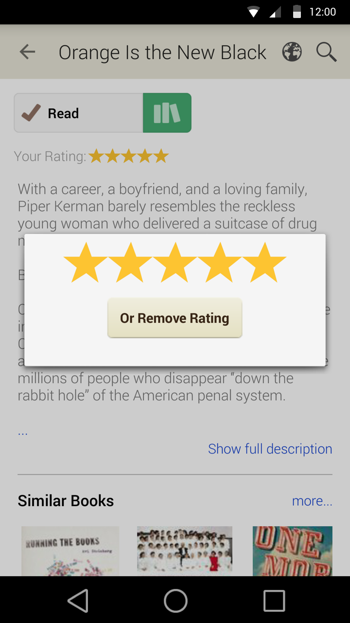 Goodreads Appstore for Android