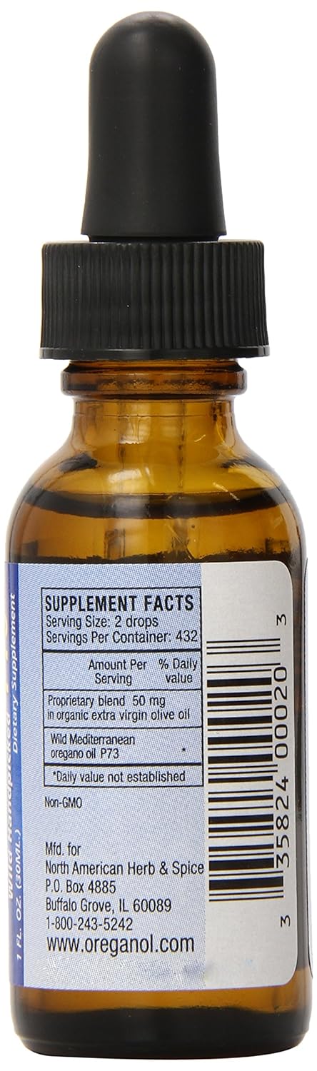Amazon.com: Oreganol Oil, Super Strength P73, 1 Oz: Health ...