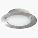 1 Lamp Steel Small Bathroom Ceiling Light - Energy Saving