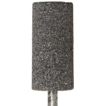 Norton NorZon Resin Bond Abrasive Mounted Point, Zirconia Alumina, W208 Shape, 1/4" Spindle Diameter, 3/4" Diameter x 2" Thickness, Grit 24 (Pack of 5)