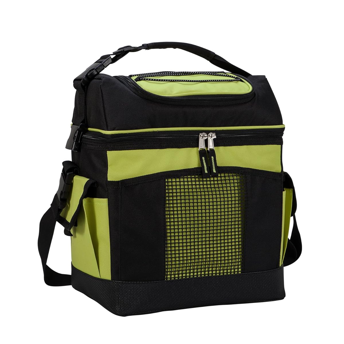 MIER 2 Compartment Cooler Bag Tote Large Insulated Lunch Bag for Picnic