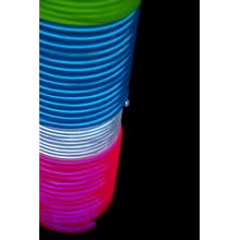Fortune Products ELFW-3.2-2B Electroluminescent Flash Wire, 3.2mm Diameter x 2 yd Length, Blue