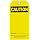 Brady 76168 5-3/4" Height, 3" Width, B-851 Economy Polyester, Black On Yellow Color Blank Accident Prevention Tags (Pack Of 25)
