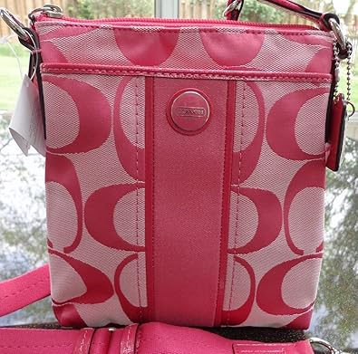 pink coach crossbody