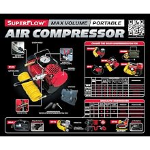 Q Industries MV50 SuperFlow High-Volume 12-Volt Air Compressor