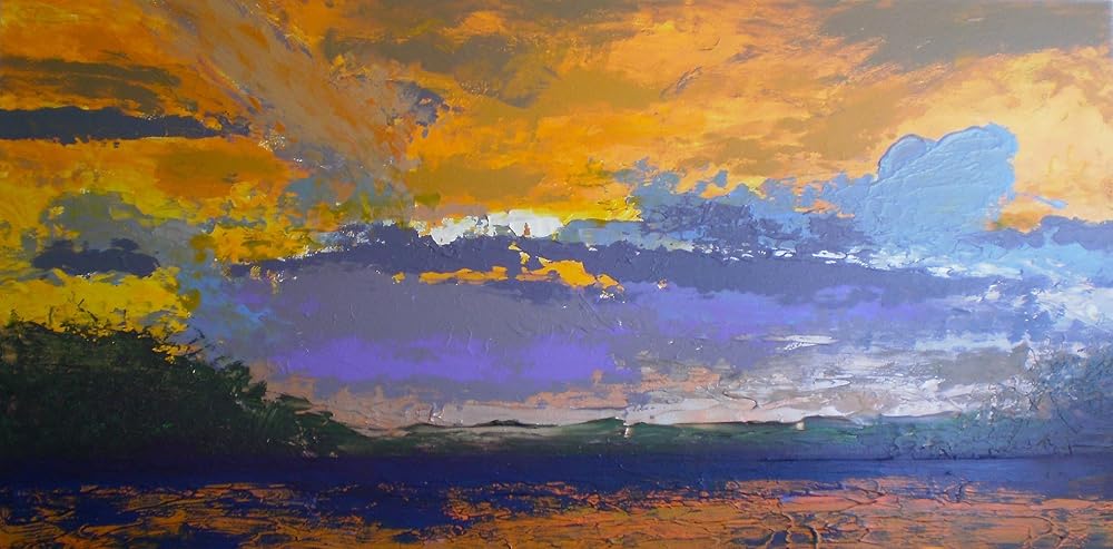 Amazon.com Art: Red At Night : Acrylic : Reed Dixon