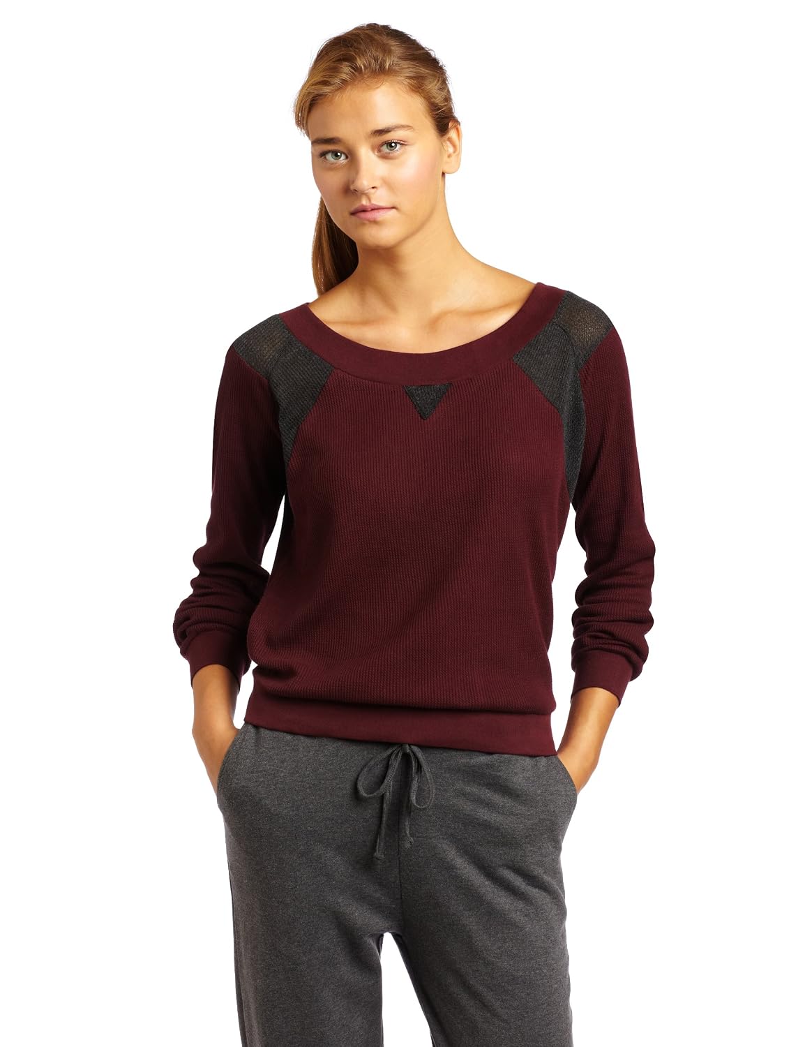 Hknb Heidi Klum For New Balance Women's Cropped Pullover Sweatshirt