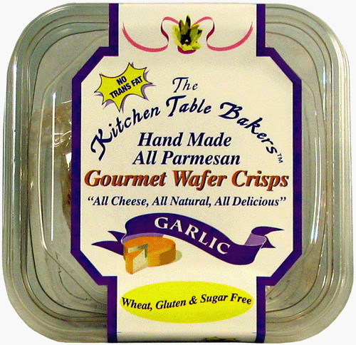 Kitchen Table Bakers Garlic Gourmet Cheese Crisps by Cheese Crisps