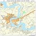 Huge Street & Road Map of Granbury, Texas TX - Printed poster size wall atlas of your home town