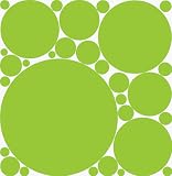 31 Stylin' Lime Green, 8 Variety Peel & Stick - Repositionable - Polka Dot Wall Stickers