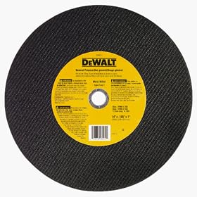 Dewalt #DW8001 14x3 32 Chop Saw Wheel by DEWALT ACCESSORIES