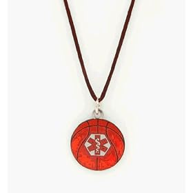 Fashion Alert ID Tags KP-05 - Basketball Pendant With Stickers