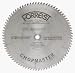 Forrest CM08H606100 Chopmaster 8-1/2-Inch 60 Tooth ATB Miter Saw Blade with 5/8-Inch Arbor