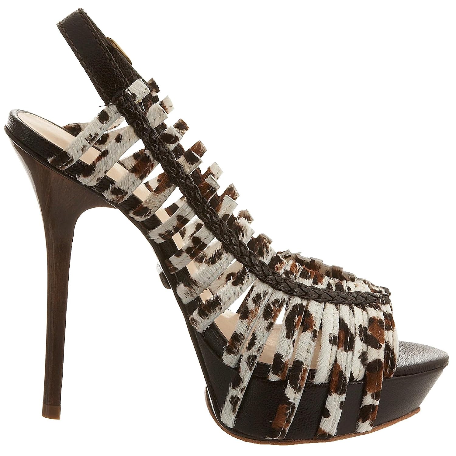 L.A.M.B. Womens Dione Platform Slingback Pump