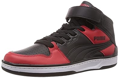red puma tennis shoes
