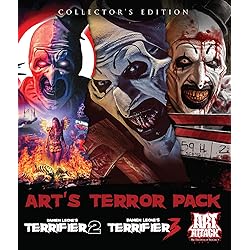 Art's Terror Pack: Terrifier 2, Terrifier 3 & Art Attack: The Dissection of Terrifier 3 [Blu-ray]