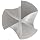 Magafor 432 Series Cobalt Steel Single-End Countersink, Uncoated (Bright) Finish, 3 Flutes, 60 Degrees, Round Shank