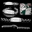 Silver Link World Poker Champion Bracelet