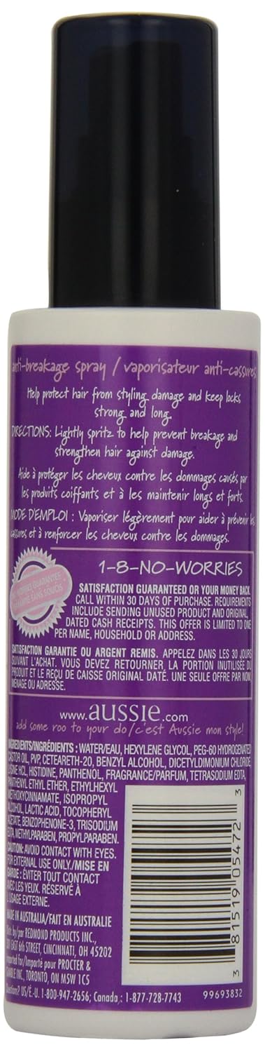 Amazon.com : Aussie Hair Insurance Anti-Breakage Spray Hair ...
