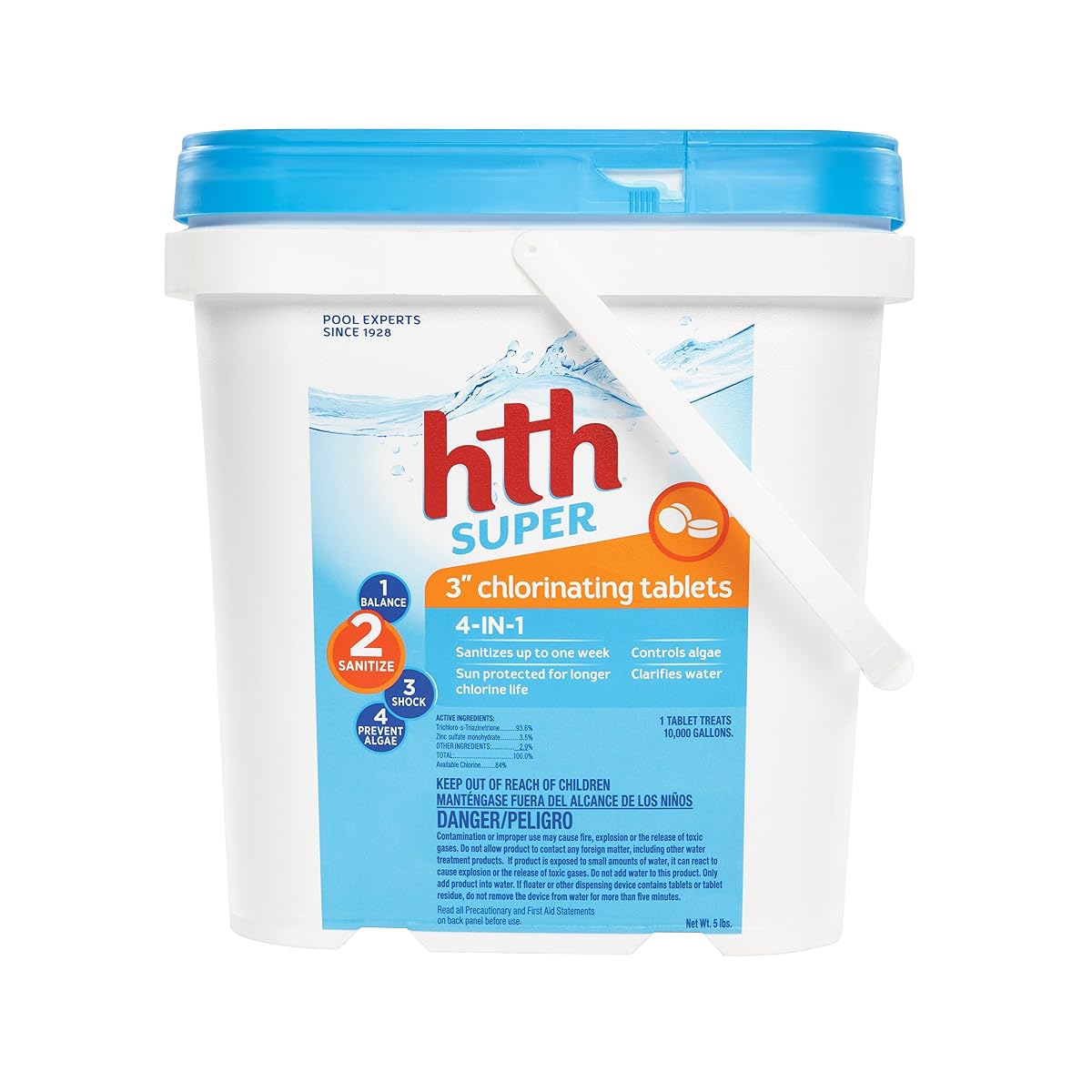 hth 3 super chlorinating tablets