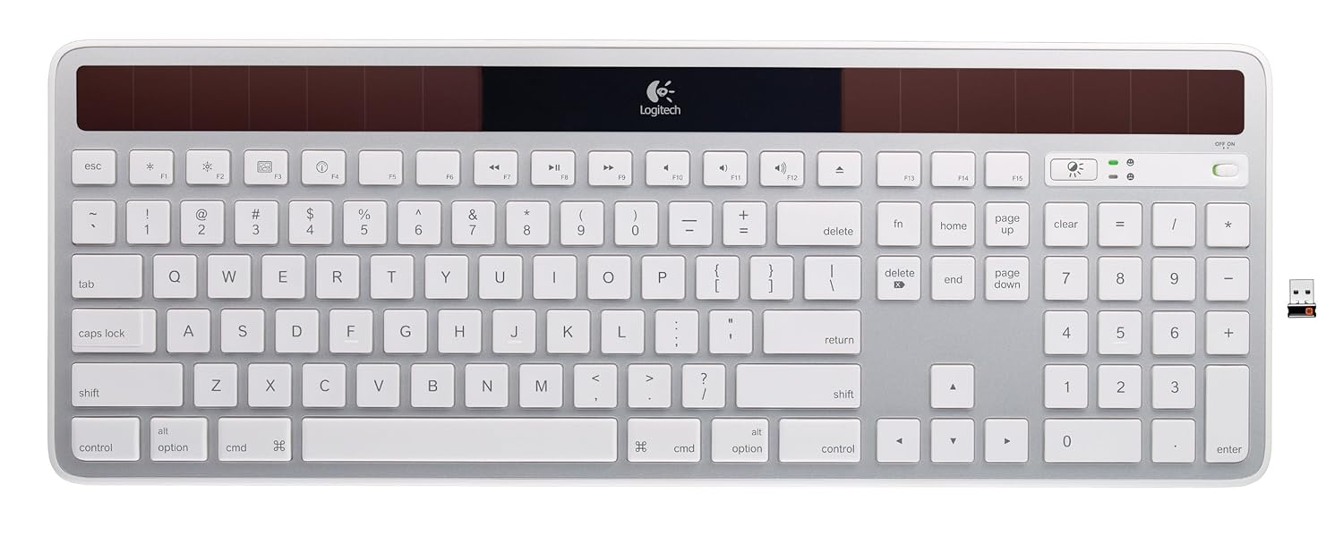 Cần bán Logitech Wireless Solar Keyboard K750 for Mac - Silver - 2