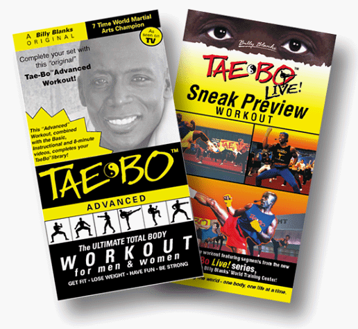 Tae-Bo Workout - Advanced and Tae-Bo Live! Sneak Preview by Fitness Videos