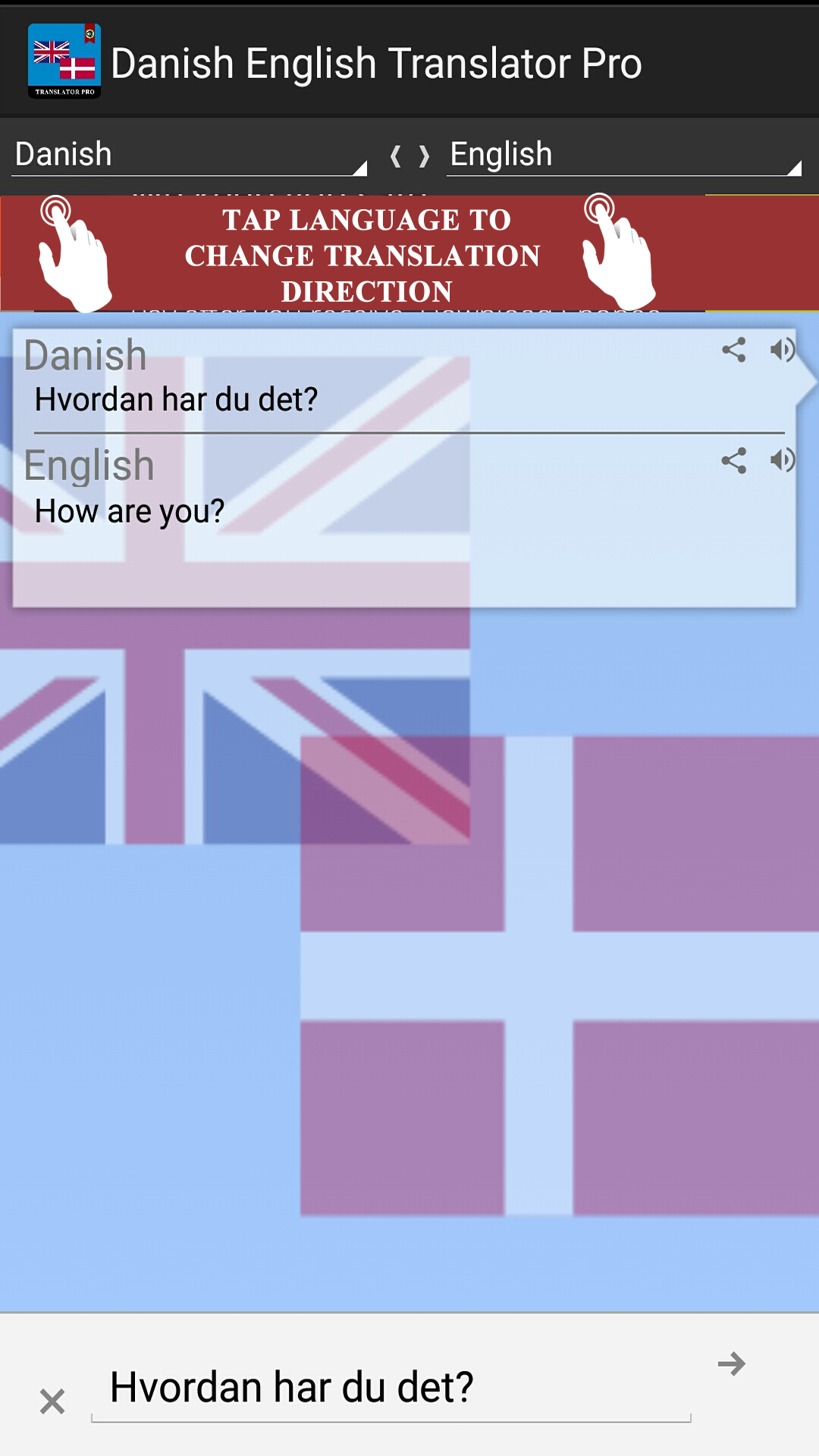 Danish English Translator Pro Appstore for Android