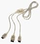 Pelican Link Cable in Silver (Game Boy, Pocket Game Boy, Game Boy Color)