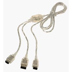 Pelican Link Cable in Silver (Game Boy, Pocket Game Boy, Game Boy Color)