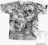 Miami Ink SACRED ILLUSIONS TLC Reality TV Show Tattoo Artist Adult White Tee T-Shirt, XL