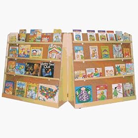 Wood Designs 14343 - Hinged Double-Sided Book Display by Wood Designs