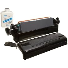 Norton IM313 -11.5" Three Stone Sharpening System - Fine India, Medium Crystolon, and Coarse Crystolon stones