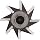 Niagara Cutter DT456 Single Angle Shank Type Dovetail Cutter, High Speed Steel, Uncoated (Bright), Weldon Shank, 45 Degree Angle, 3/4" Cutter Diameter, 8 Tooth, 3/16" Face Width