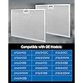 WADYDZMFCF 2PCS WB02X11012 Range Hood Grease Filter 17-1/2 x 11-5/8 Inches 