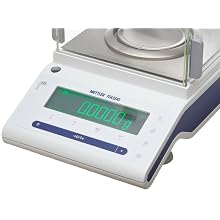 Mettler Toledo MS204S NewClassic MS Analytical Balance with Draft Shield, 220g Capacity, 0.0001g Readability